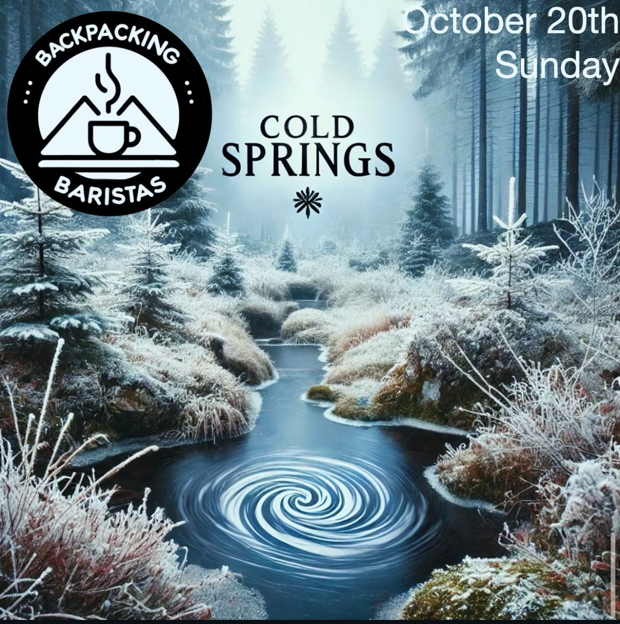Backpacking Baristas pop-up on October 20, 2024