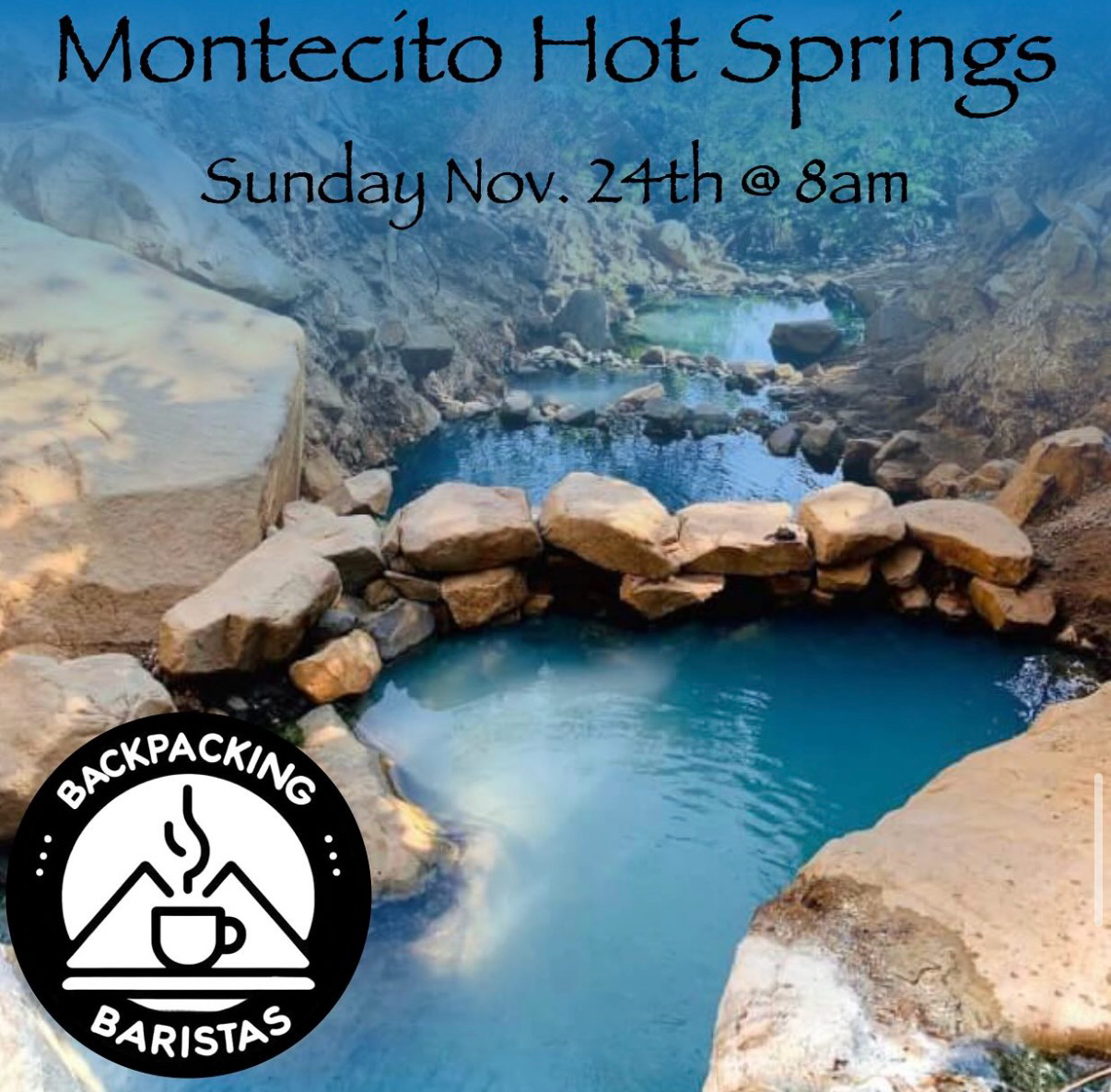 Backpacking Baristas pop-up on November 18, 2024