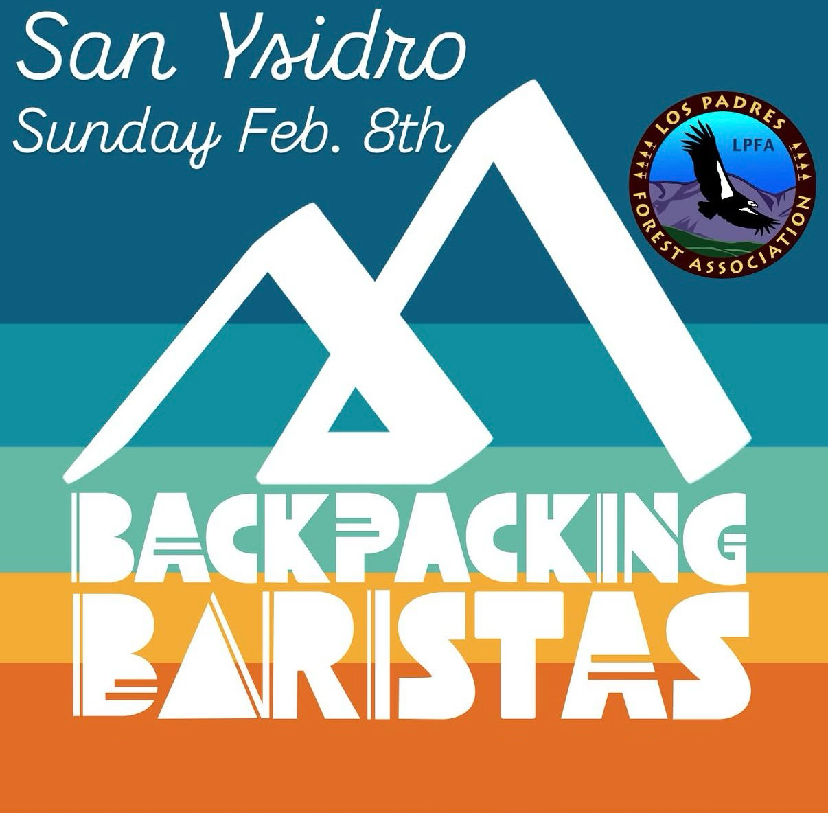 Backpacking Baristas pop-up on February 8, 2026